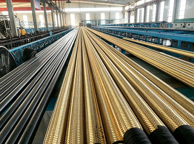 Hengshui Zhehan Rubber & Plastic Products Co., Ltd.: 맞춤형 고압 편조 유압 호스 제조 능력 업그레이드